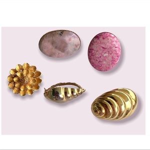 Retro Jewelry Slide Accessories Necklace Clasps Gemstone Stylish Lot